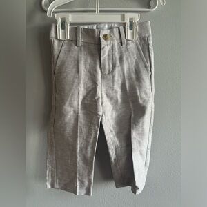 Janie and jack special occasion Light Gray Dress Pants
